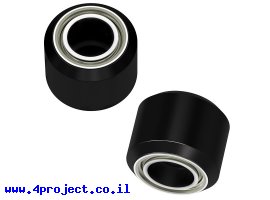 תמונה של מוצר גלגל Mini V-Wheel לפרופיל X-Rail - חבילה של 2