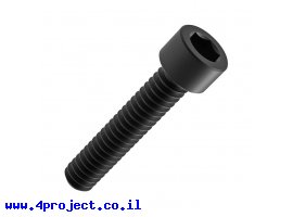 תמונה של מוצר בורג אלן 1/4"-20 מושחר באורך 0.5"