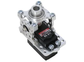 תמונה של מוצר מחזיק מנוע ServoBlock™ למנועי סרוו בגודל סטנדרטי עם ציר C1-24T - ציר ישר