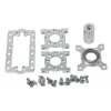 מחזיק מנוע ServoBlock™ למנועי סרוו בגודל סטנדרטי עם ציר C1-24T - ציר ישר