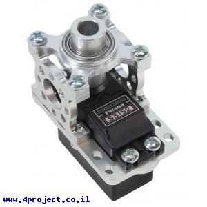מחזיק מנוע ServoBlock™ למנועי סרוו בגודל סטנדרטי עם ציר 3F-25T - ציר ישר