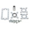 מחזיק מנוע ServoBlock™ למנועי סרוו בגודל סטנדרטי עם ציר 3F-25T - ציר ישר