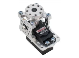 תמונה של מוצר מחזיק מנוע ServoBlock™ למנועי סרוו בגודל סטנדרטי עם ציר C1-24T - ציר עם חורים 6-32