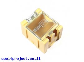תמונה של מוצר קופסה מודולרית לאחסון רכיבים - 25x31.5x21.5 מ"מ - צהוב