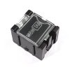 קופסה מודולרית לאחסון רכיבים - 25x31.5x21.5 מ"מ - שחור (אנטי-סטטי)