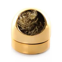 מעמד לניקוי ראש מלחם (ספוגית מתכת)