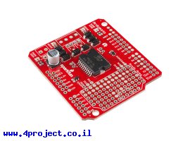 תמונה של מוצר מגן Arduino - דוחף מנוע Ardumoto