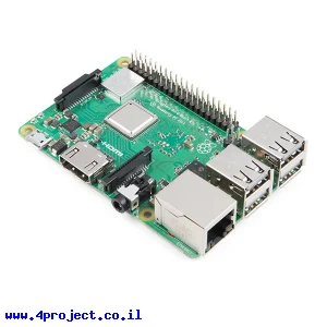 כרטיס פיתוח - Raspberry Pi 3 - דגם B+