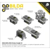 מנוע סרוו (סטנדרטי) סדרת 2000 של goBILDA - דגם 25-502 (כוח, 5 סיבובים)