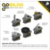 מנוע סרוו (סטנדרטי) סדרת 2000 של goBILDA - דגם 25-502 (כוח, 5 סיבובים)