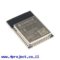 כרטיס פיתוח ESP32-WROOM-32E, 16MB, אנטנת PCB