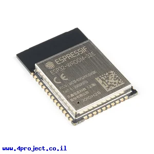 כרטיס פיתוח ESP32-WROOM-32E, 16MB, אנטנת PCB