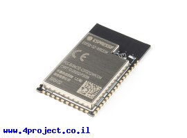 תמונה של מוצר כרטיס פיתוח ESP32-S2-WROOM, 4MB, אנטנת PCB