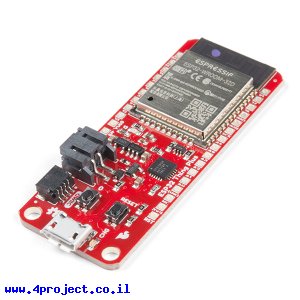 כרטיס פיתוח SparkFun Thing Plus - ESP32 WROOM, אנטנת PCB, חיבור microB