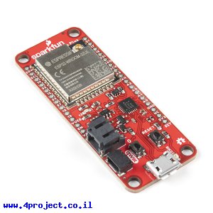 כרטיס פיתוח SparkFun Thing Plus - ESP32 WROOM, חיבור U.FL