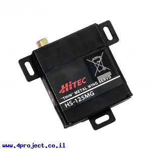 מנוע סרוו (מיוחד) - Hitec HS-125MG - דק