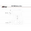 מנוע סרוו (מיוחד) - Hitec HS-77BB - נמוך