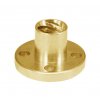 אום לבורג הנעה 8mm, תנועה של 8 מ"מ לסיבוב - חורים ללא הברגה (סין)
