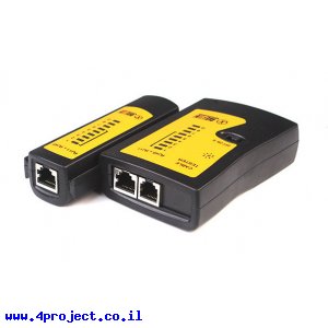 בודק תקינות כבלי RJ45/RJ11