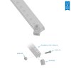 פרופיל מיני של Actobotics - אורך 12.32" (12.696")