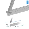 פרופיל מיני של Actobotics - אורך 12.32" (12.696")