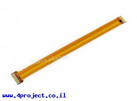תמונה של מוצר כבל FFC לחיבור מצלמה לכרטיסי Raspberry Zero - אורך 15 ס"מ