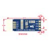 מסך OLED 0.91" 128x32, ממשק I2C