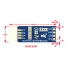 מסך OLED 0.91" 128x32, ממשק I2C