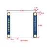 מסך OLED 1.5" 128x128, ממשק I2C/SPI