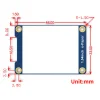 מסך E-Ink ל-3 צבעים (צהוב, שחור, לבן) , גודל 1.54", רזולוציה 152x152