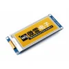מסך E-Ink ל-3 צבעים (צהוב, שחור, לבן) , גודל 2.9", רזולוציה 296x128