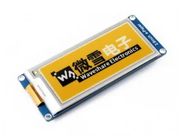 תמונה של מוצר מסך E-Ink ל-3 צבעים (צהוב, שחור, לבן) , גודל 2.9", רזולוציה 296x128