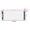 מסך E-Ink ל-3 צבעים (צהוב, שחור, לבן) , גודל 2.9", רזולוציה 296x128