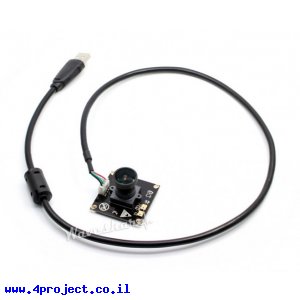 מצלמה עם חיבור USB, זווית ראיה 145 מעלות - 8MP, מיקרופון מובנה