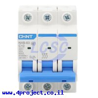 CHINT NXB-63-3P C10A