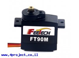 תמונה של מוצר מנוע סרוו (מיקרו) - קו משוב - FEETECH FT90M-FB