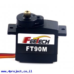 מנוע סרוו (מיקרו) - קו משוב - FEETECH FT90M-FB
