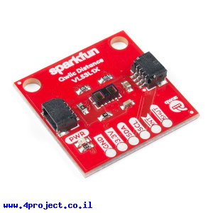 חיישן מרחק VL53L1X - חיבור ל-Qwiic