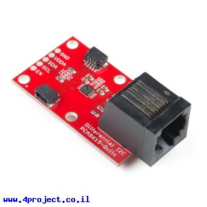 מתאם Differential I2C להארכת טווח - חיבור Qwiic - גרסה קודמת