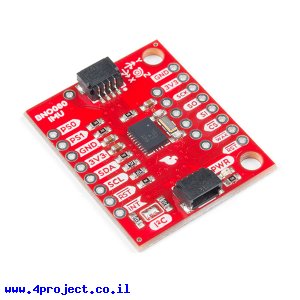 IMU בעל 9 דרגות חופש על בסיס BNO080 - חיבור Qwiic