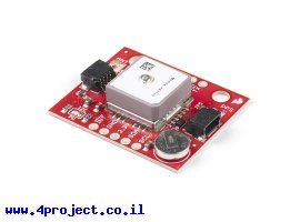 תמונה של מוצר מודול GPS XA1110 33channels - חיבור Qwiic