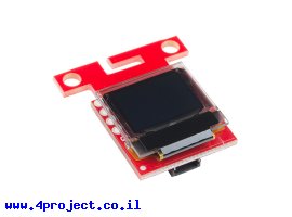 תמונה של מוצר מסך Micro OLED 64x48 - חיבור Qwiic