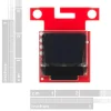 מסך Micro OLED 64x48 - חיבור Qwiic
