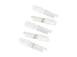 תמונה של מוצר לד 5 מ"מ RGB מט עם דוחף זרם WS2811 - חבילה של 5