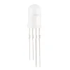 לד 5 מ"מ RGB מט עם דוחף זרם WS2811 - חבילה של 5