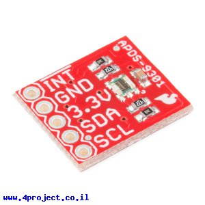 חיישן אור עם ממשק I2C - דגם APDS-9301