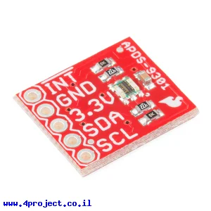 חיישן אור עם ממשק I2C - דגם APDS-9301