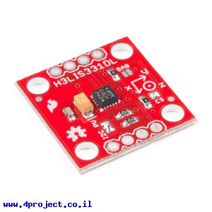 חיישן תאוצה שלושה צירים +/- 100/200/400G דגם H3LIS331DL