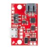 מטען סוללות LiPoly תא אחד + ממיר מתח 5V/1A
