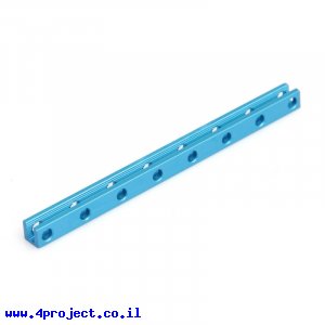 פרופיל אלומיניום 8x8 מ"מ - אורך 120 מ"מ